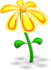 3d Yellow Flower Clip Art